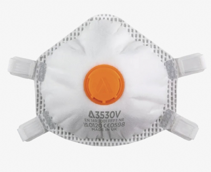 3530V Cup Mask | 3500 Series FFP3 Valved Respirator