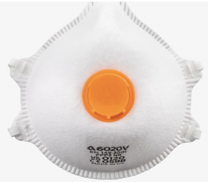 6020V Cup Mask | FFP2 Valved Respirator