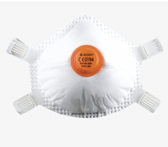3030V+ Cup Mask | FFP3 Valved Respirator | R D Model
