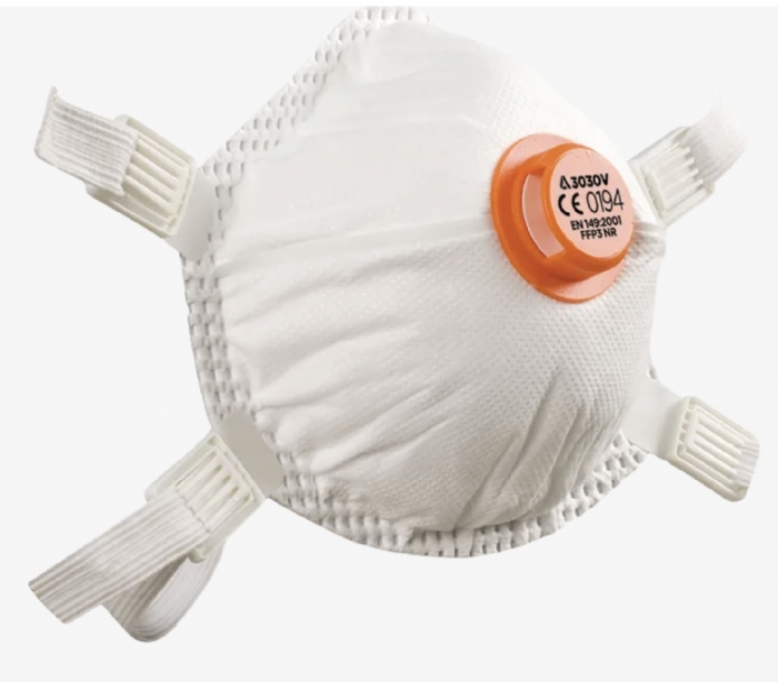 3030V+ Cup Mask | FFP3 Valved Respirator | R D Model