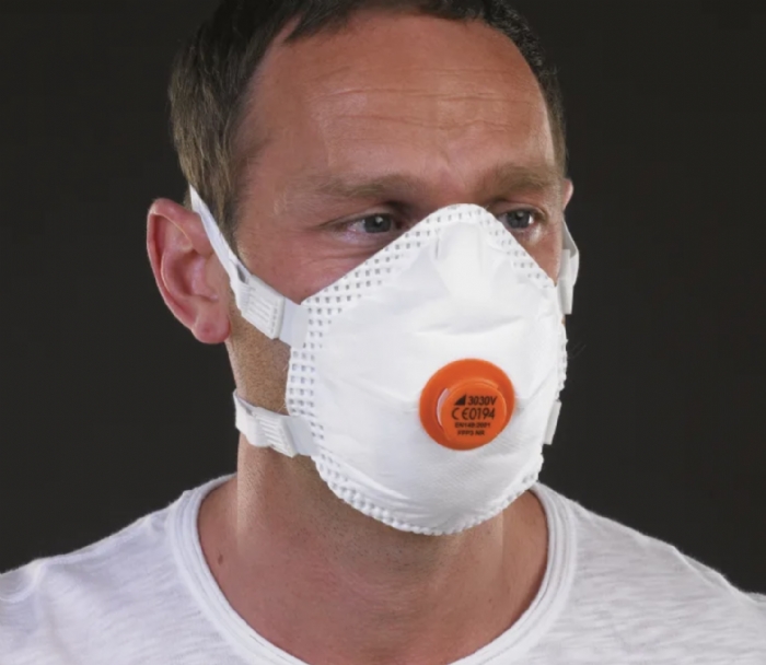 3030V+ Cup Mask | FFP3 Valved Respirator | R D Model