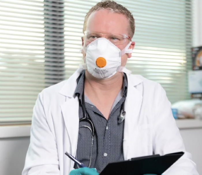 3530V Cup Mask | 3500 Series FFP3 Valved Respirator