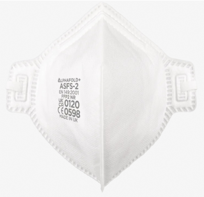 ASF-2 Alpha Fold+ | FFP2 Fold-Flat Respirator | EN149 Certified PPE Medium
