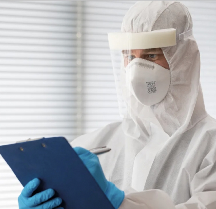 ASFS-3 Alpha Fold+ S | FFP3 Fold-Flat Respirator Small