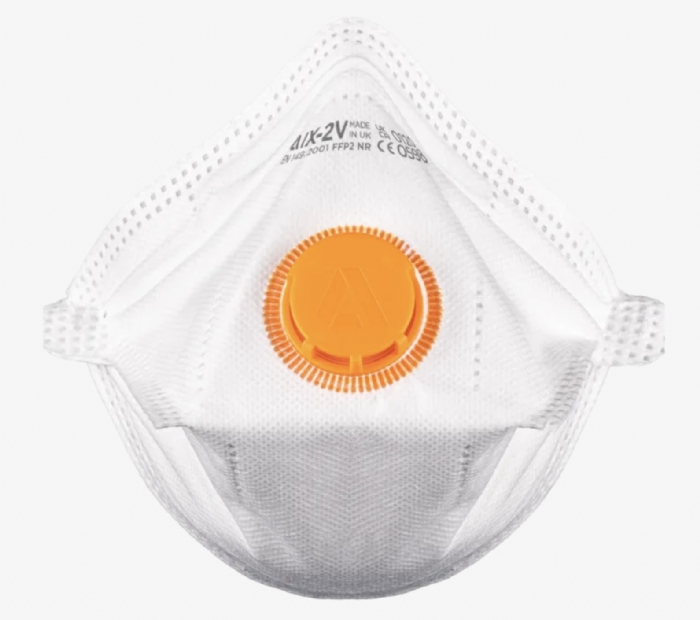 IX-2V Horizontal Fold Flat Medium | FFP2V Respirator