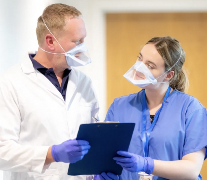 Haika MXC Clear Panel Mask | Type IIR Medical Face Mask Medium