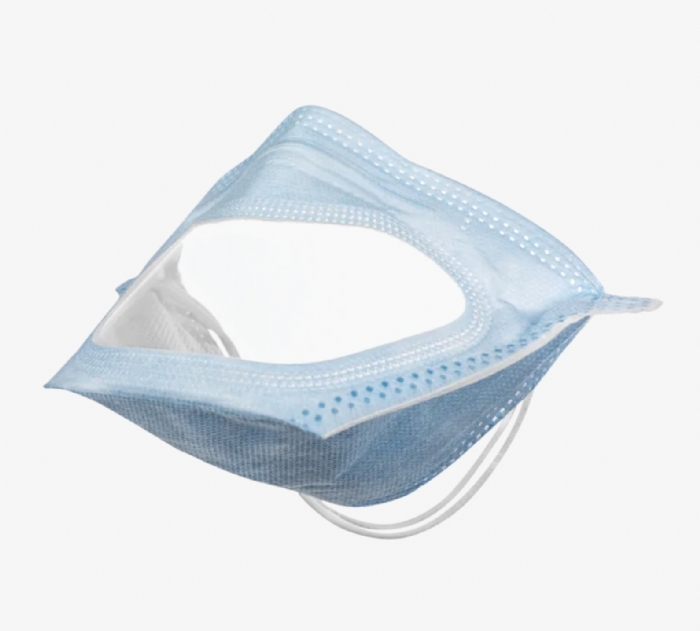 Haika MXC Clear Panel | Horizontal Fold Flat | Type IIR Medical Face Mask