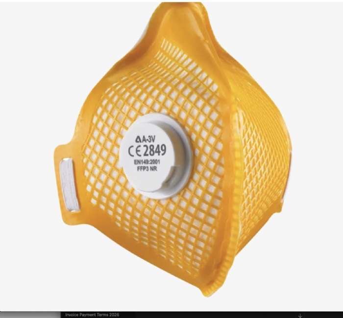 A-3V Alphamesh | Fold Flat FFP3V Respirator