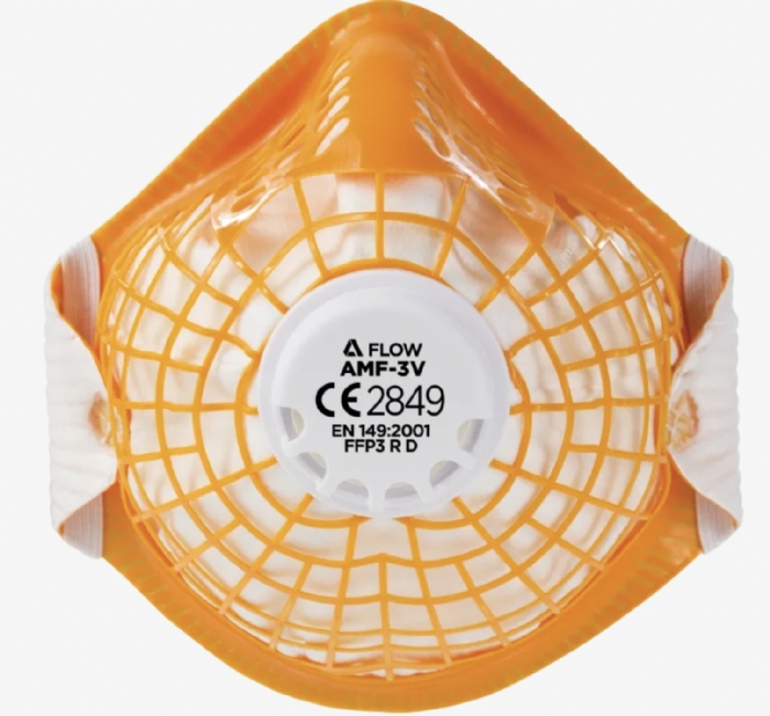 AMF3V AlphaFlow | Moulded FFP3V Respirator