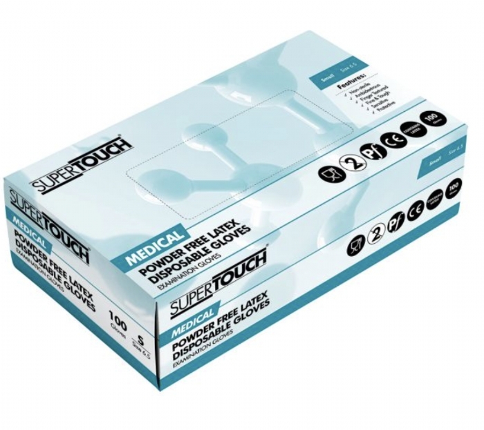 Supertouch Powderfree Nitrile Examination Gloves
