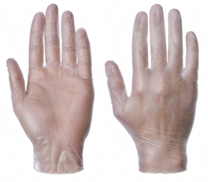 Supertouch Powderfree Vinyl Examination Gloves