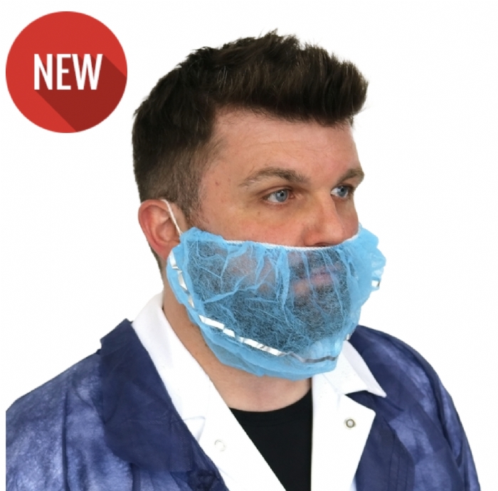 Supertouch Non-Woven Detectable Beard Mask