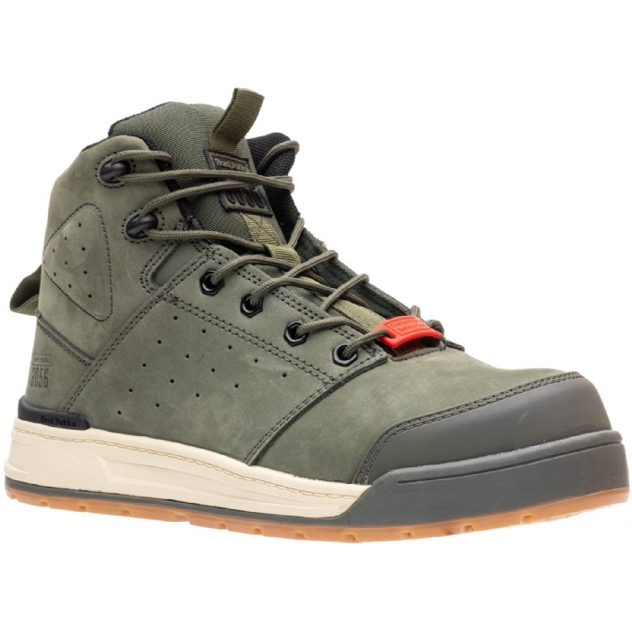 Hard Yakka 3056 S3 SRC Steel Toe Zip & Lace Safety Boot – EN ISO 20345