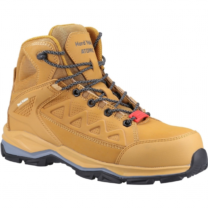 Hard Yakka Atomic PR Hybrid S3 SRC Steel Toe Side Zip Safety Boot – EN ISO 20345