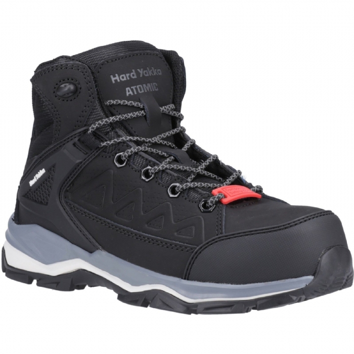 Hard Yakka Atomic PR Hybrid S3 SRC Steel Toe Side Zip Safety Boot – EN ISO 20345
