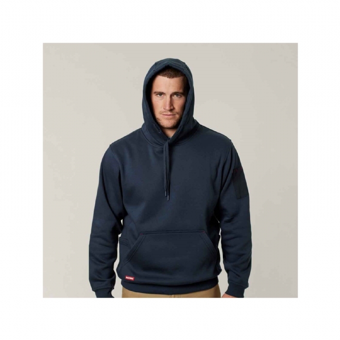 Hard Yakka Brushed Fleece Work Hoodie – Heavyweight Warmth & Comfort