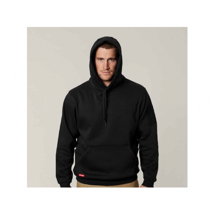 Hard Yakka Brushed Fleece Work Hoodie – Heavyweight Warmth & Comfort