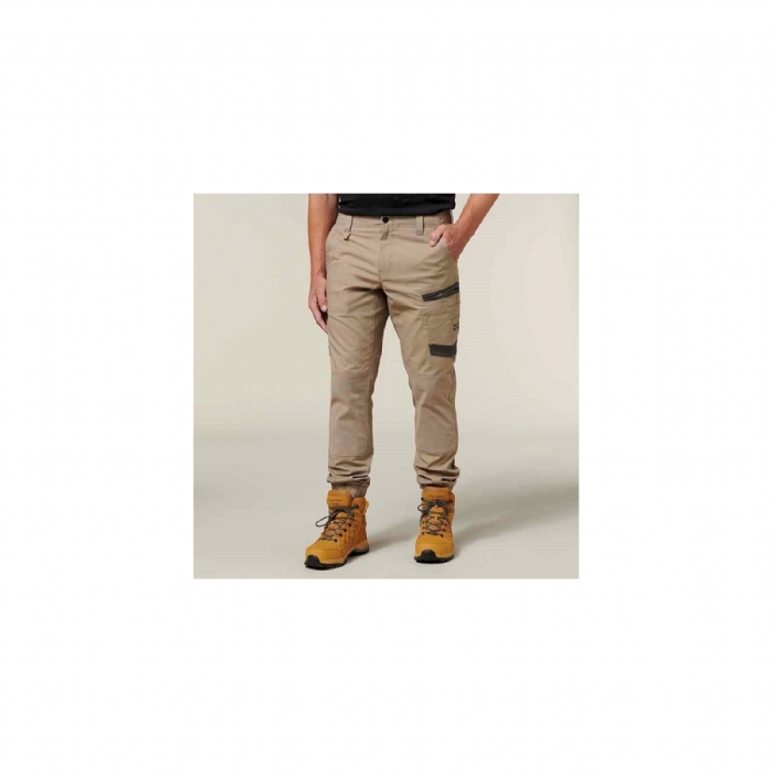 Hard Yakka Raptor Cuff Work Pant – Tapered Stretch Trade Trousers