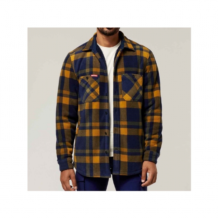 Hard Yakka Sherpa Lined Work Jacket – Thermal Insulated Heavyweight Jacket