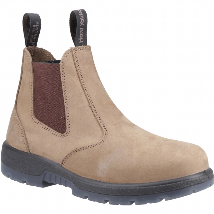 Hard Yakka Outback S3 SRC Steel Toe Elastic Gusset Safety Dealer Boot – EN ISO 20345