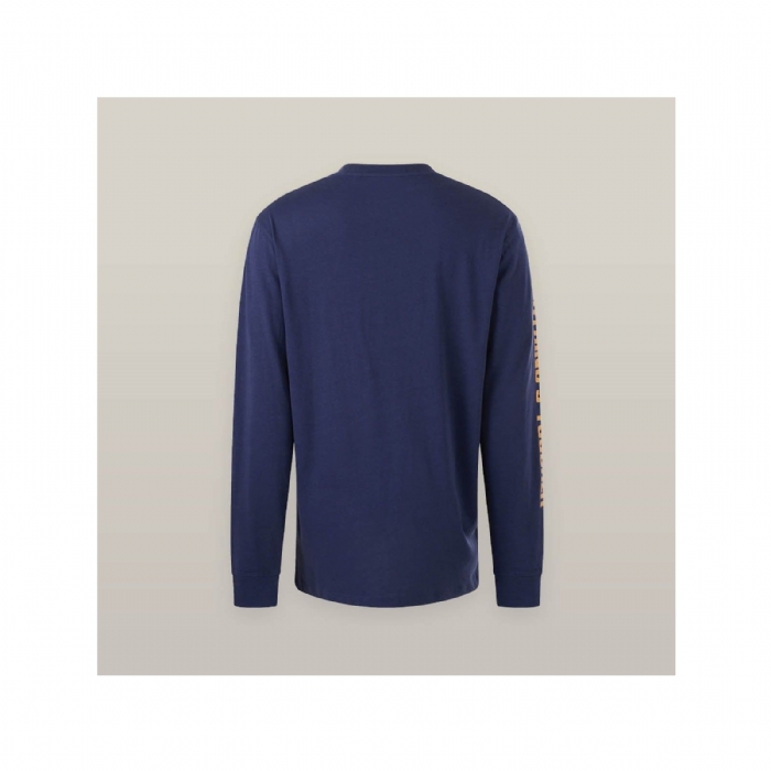 Hard Yakka Heritage Icon Long Sleeve Work Tee – Durable Cotton T-Shirt
