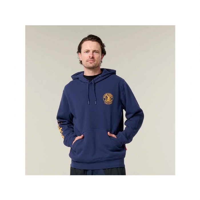 Hard Yakka Heritage Work Hoodie – Durable Cotton Fleece Pullover