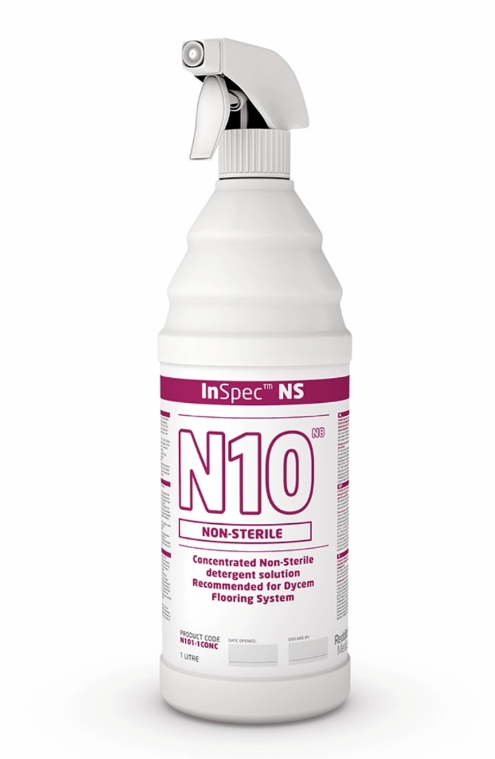 InSpec N10 Alkaline Cleanroom Detergent Solution (Non-Sterile) | GMP Cleaning Detergent
