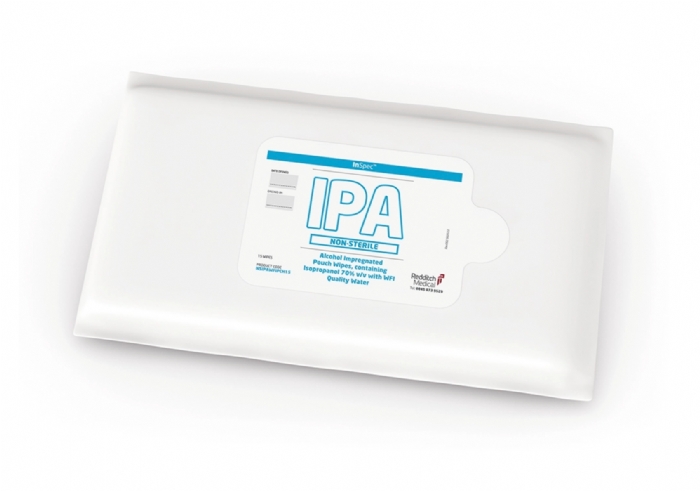 InSpec IPA Solution & Wipes (Non-Sterile) | 70% Isopropyl Alcohol Cleanroom Disinfectant