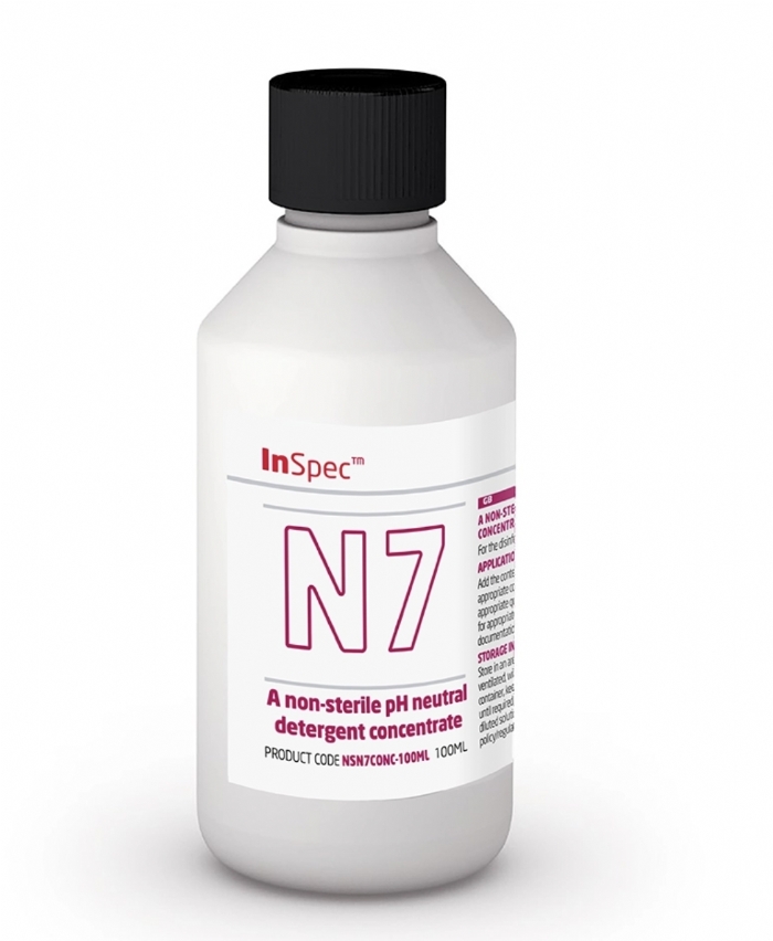 InSpec N7 pH Neutral Cleanroom Detergent Solution (Non-Sterile) | GMP Cleaning Detergent
