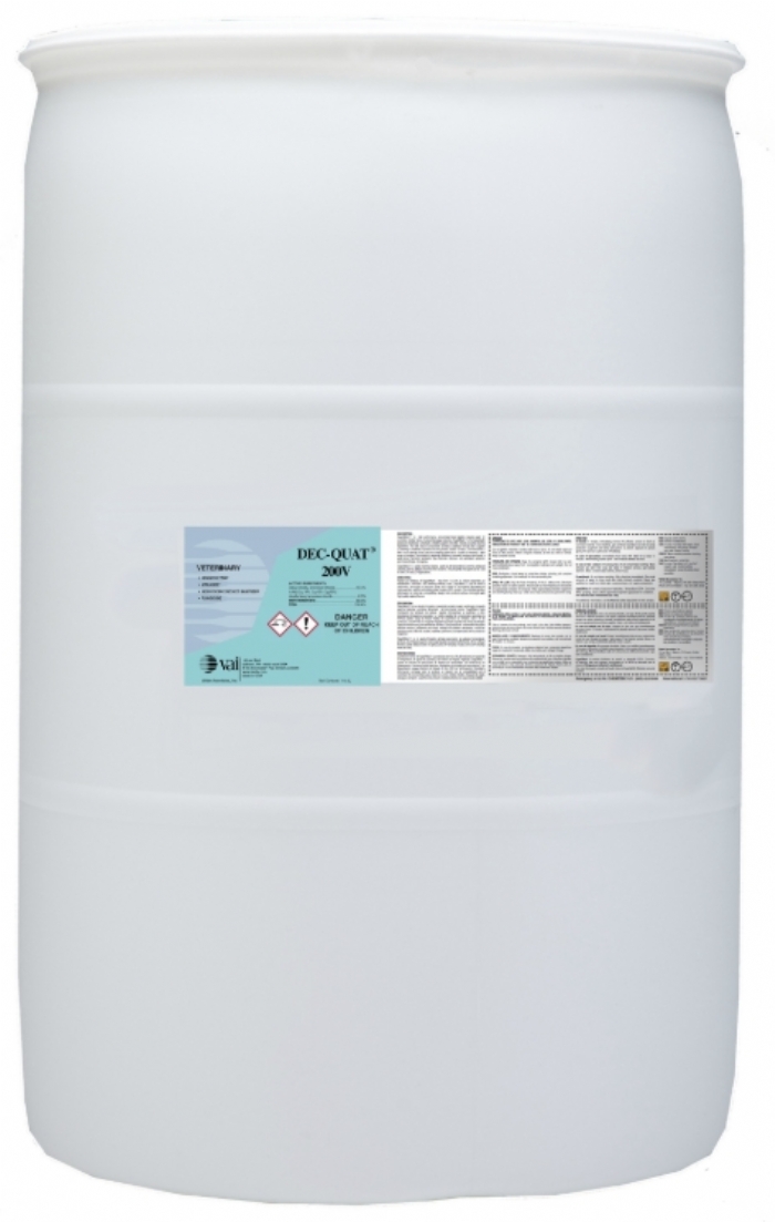 DEC-QUAT 200V Cage Wash Detergent – Quaternary Disinfectant for Animal Facilities