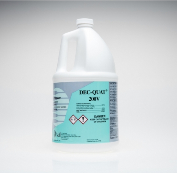 DEC-QUAT 200V Cage Wash Detergent – Quaternary Disinfectant for Animal Facilities