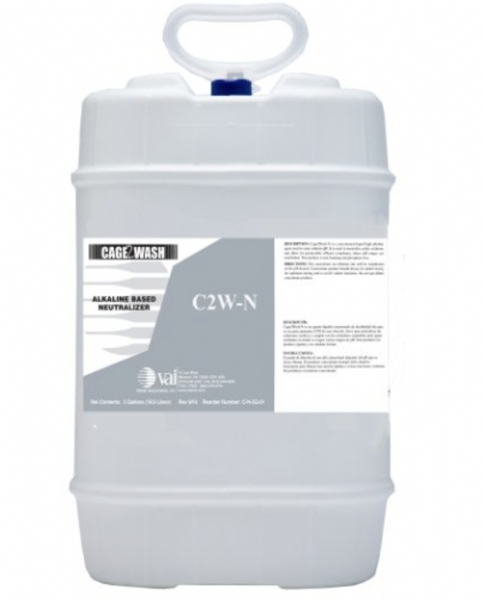 Cage2Wash N Cage Wash Detergent – Low-Foaming Neutral Detergent for Animal Facilities