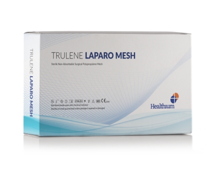 Q-close TRULENE Laparo Hernia Mesh – 10 cm × 15 cm – Non-Absorbable Polypropylene Laparoscopic Surgical Mesh (Box of 4)