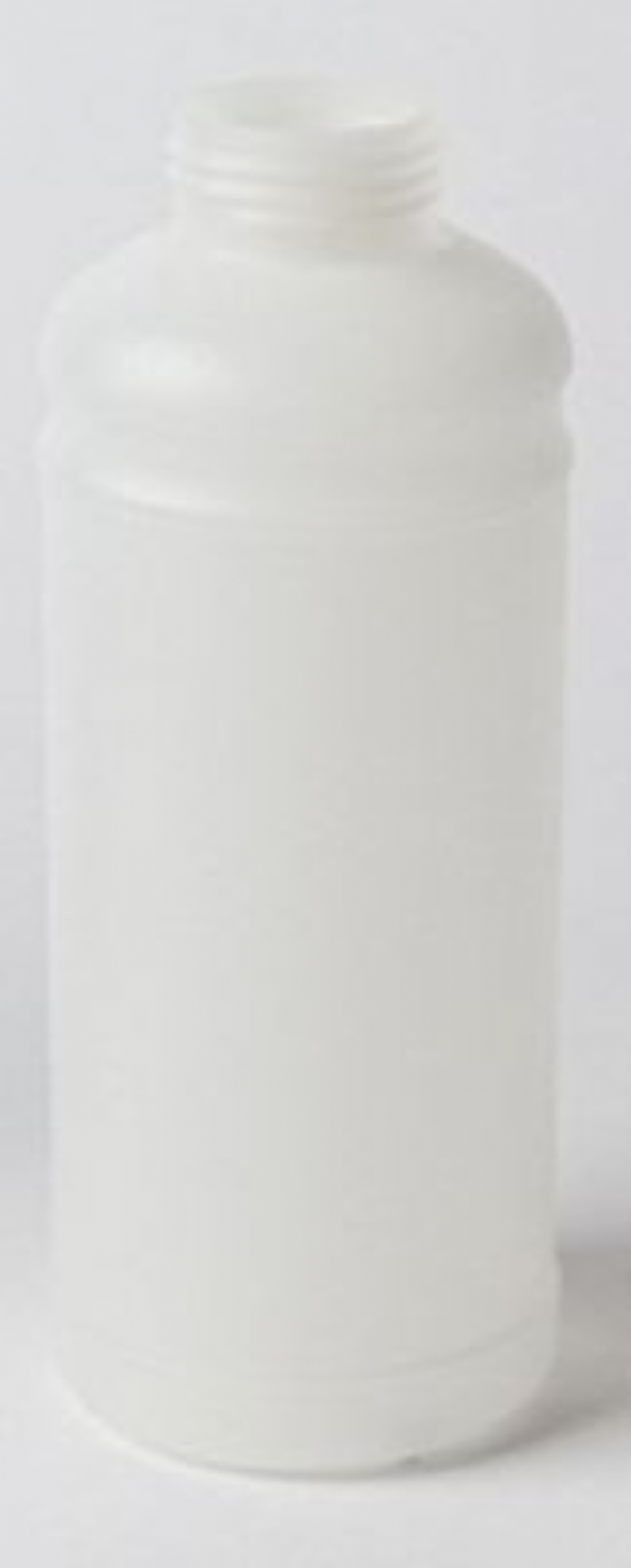 1 Litre Plastic Natural Cylindrical Bottle UN Fluorinated with 45mm Neck